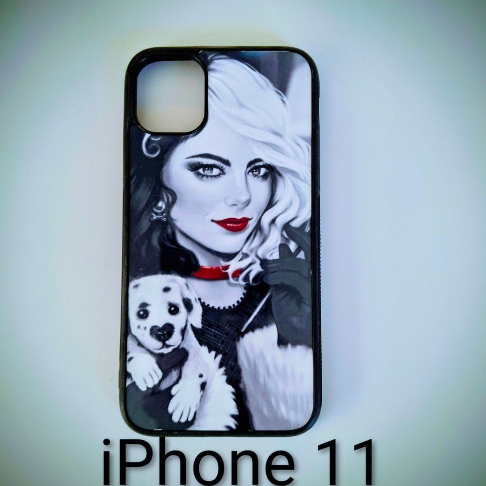 iPhone 11 Case With A Conseptual Young Cruella DeVille Character